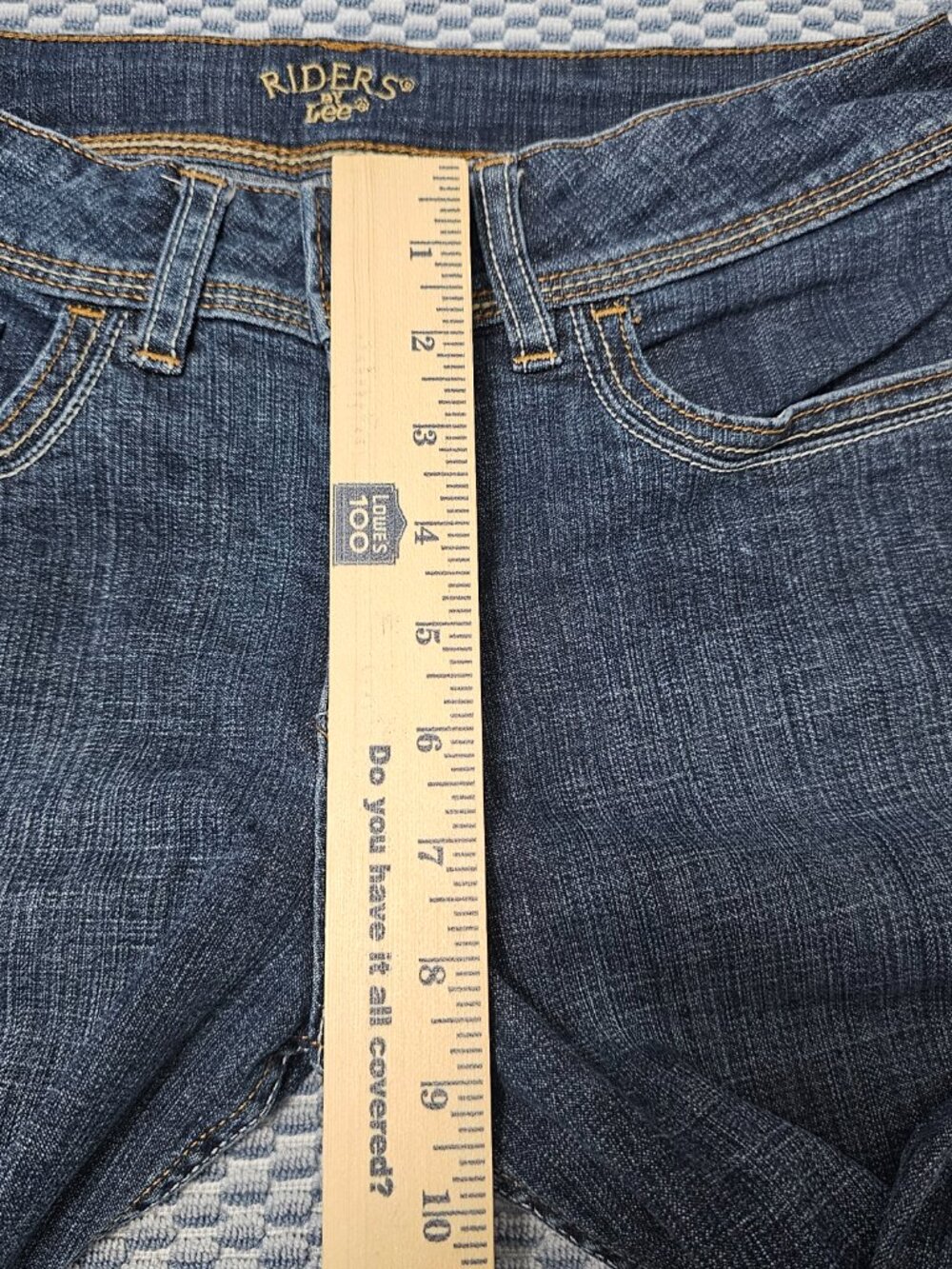 Riders by Lee Dark Denim Women's Jeans - Size 8 M - Picture 6 of 8